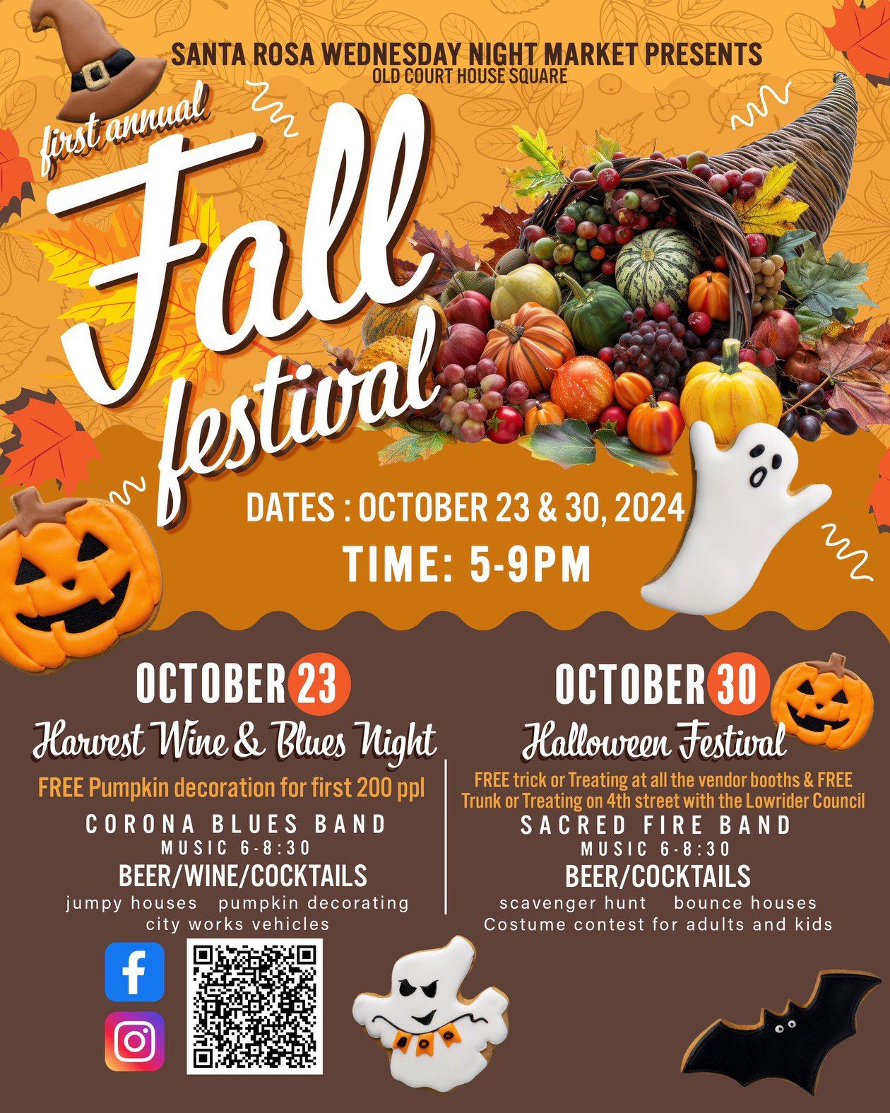 Fall Festival October 2024 flyer