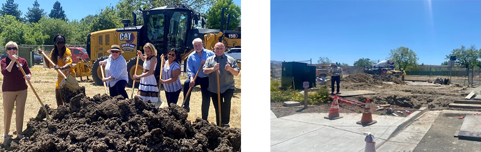 Labath Landing groundbreaking ceremony and new construction